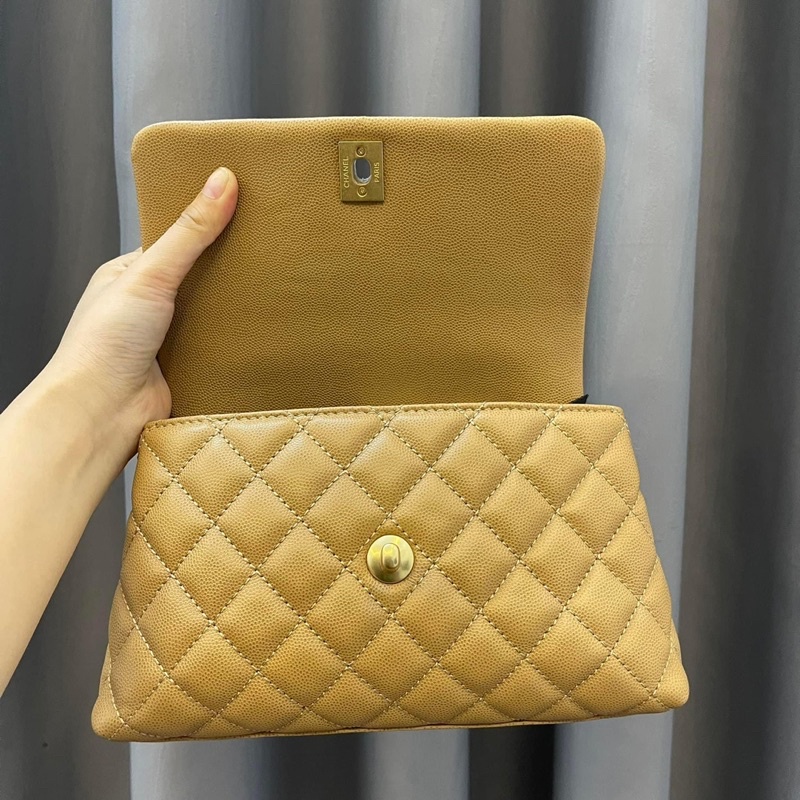 Tuid quai xách màu nude