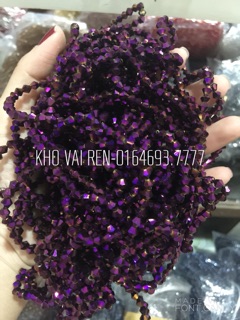 Hạt cườm kết áo 4mm (chùm 10 dây)