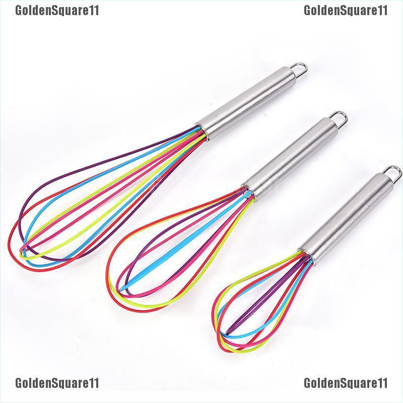 1 Dụng Cụ Đánh Trứng Cầm Tay Bằng Silicone