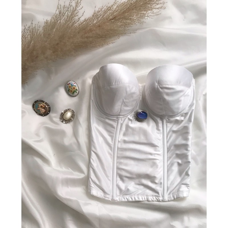Áo corset cúp ngực #2hand (E70)