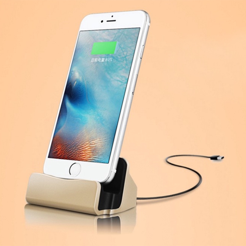 Bộ đế sạc kèm cáp type C tiện lợi cho điện thoại Android