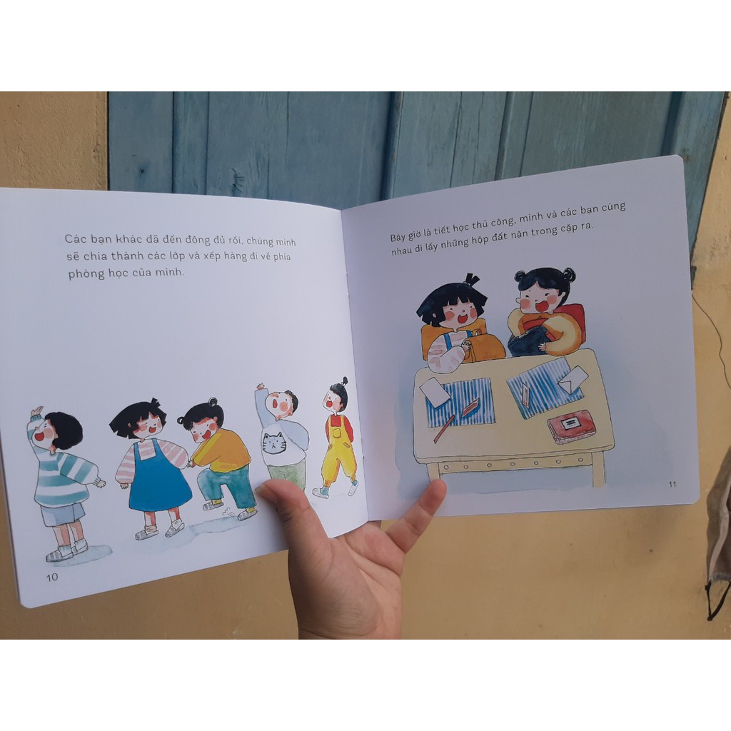 Sách Ehon- Bộ 4 cuốn Chúng mình lớn rồi- Dành cho bé từ 3-6 tuổi tự lập trong cuộc sống