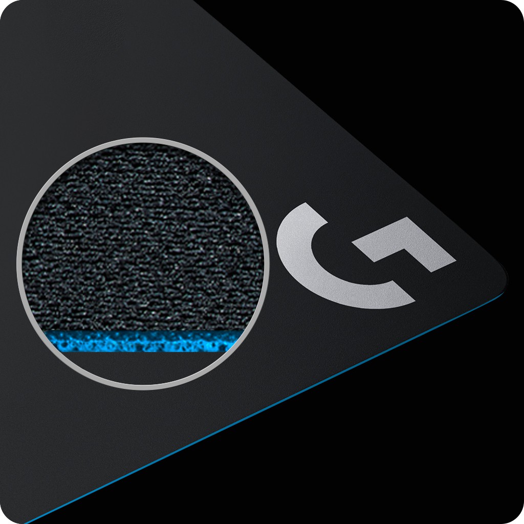 Miếng lót di chuột Logitech G240 làm từ vải chất lượng cao