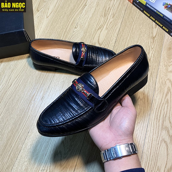 {VIDEO} Giày Da Nam Da Bò 100%, Đế Cao Su Đúc, Bảo Hành Da 12 Tháng - Mã K622 | BigBuy360 - bigbuy360.vn