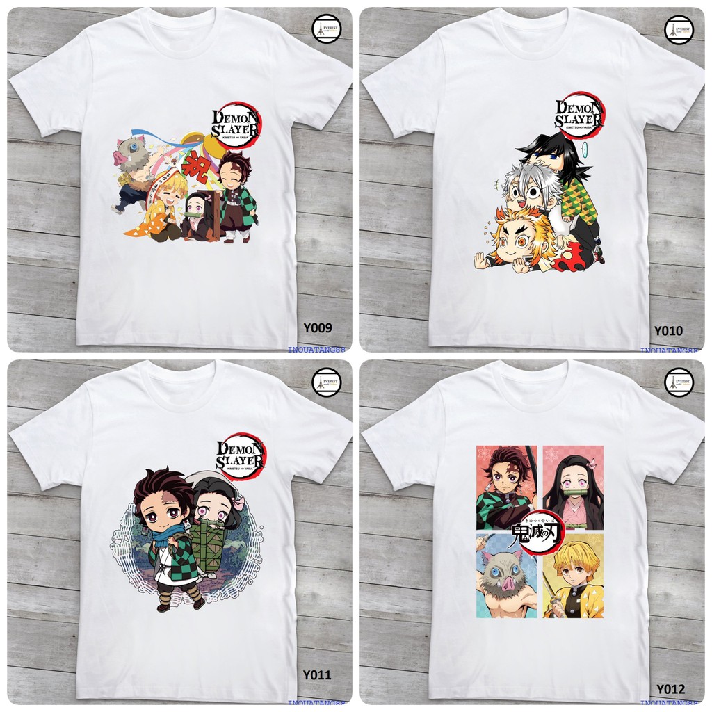 NEW- ÁO THUN NAM NỮ -KIMETSU NO YAIBA -NHIỀU MẪU P2