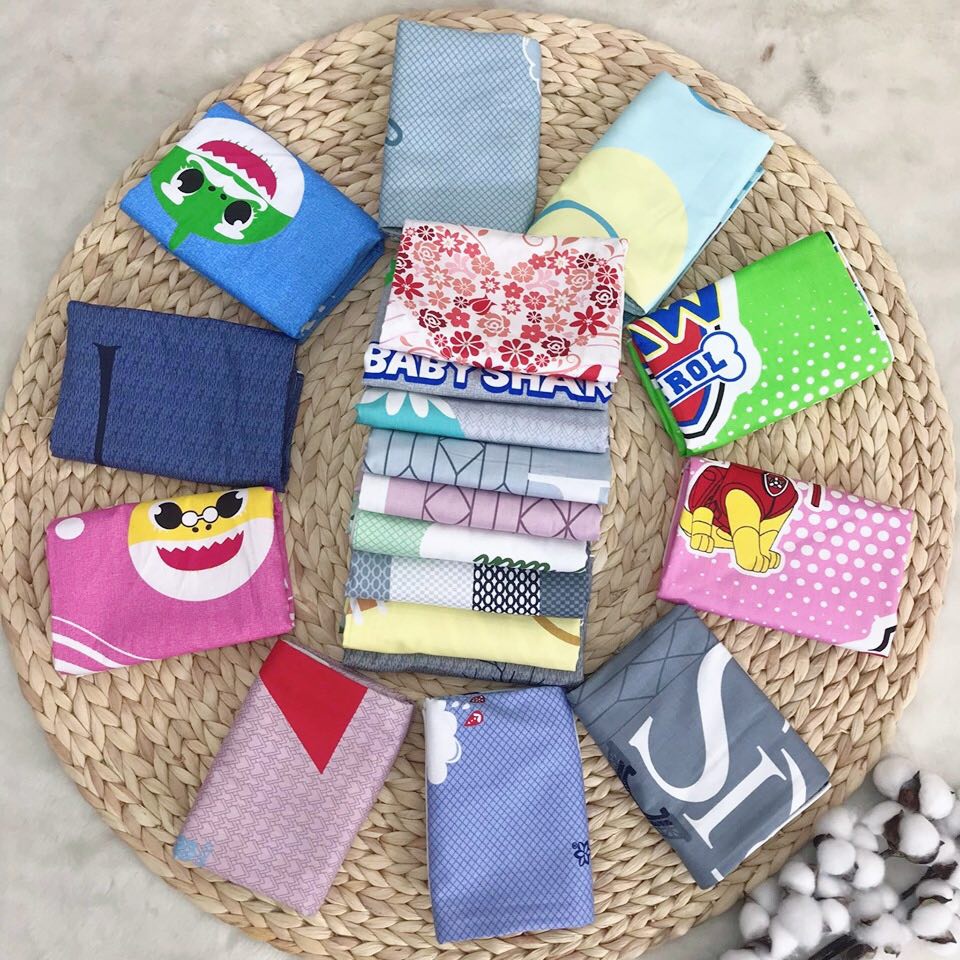Áo gối Đầu hoặc áo gối Ôm Cotton Cùng mẫu Drap đã chọn