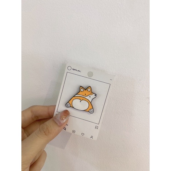 Pin,huy hiệu ghim cài áo cute link 1