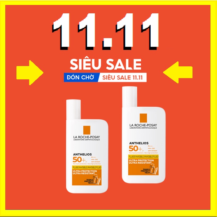 Kem Chống Nắng LA ROCHE POSAY Anthelios Shaka Fluid SPF 50+ Cho Da Nhạy Cảm chính hãng | BigBuy360 - bigbuy360.vn