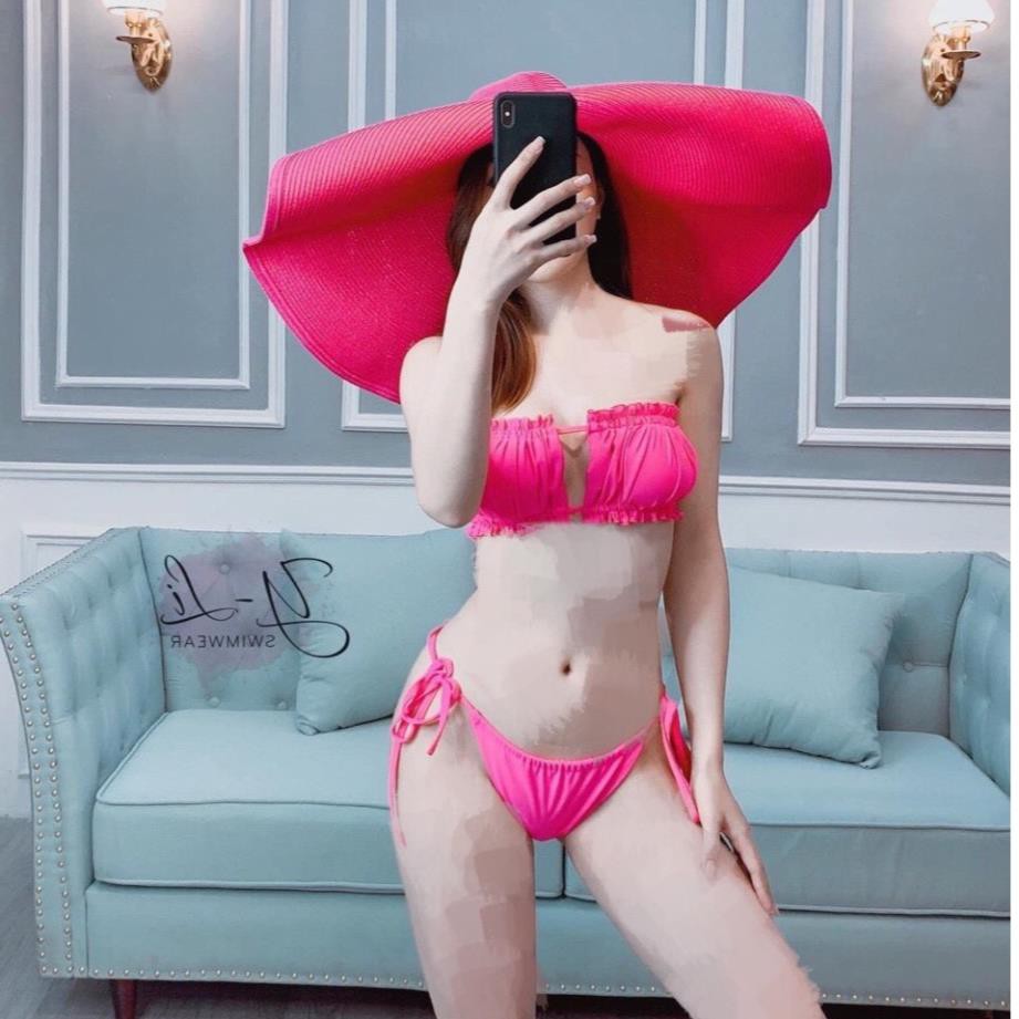 Bikini Nữ Hai Mảnh Quần Tam Giác Mút Mỏng Sexy Freesize Bin Sports BHV083 [ Bikini Giá Xưởng ] | BigBuy360 - bigbuy360.vn