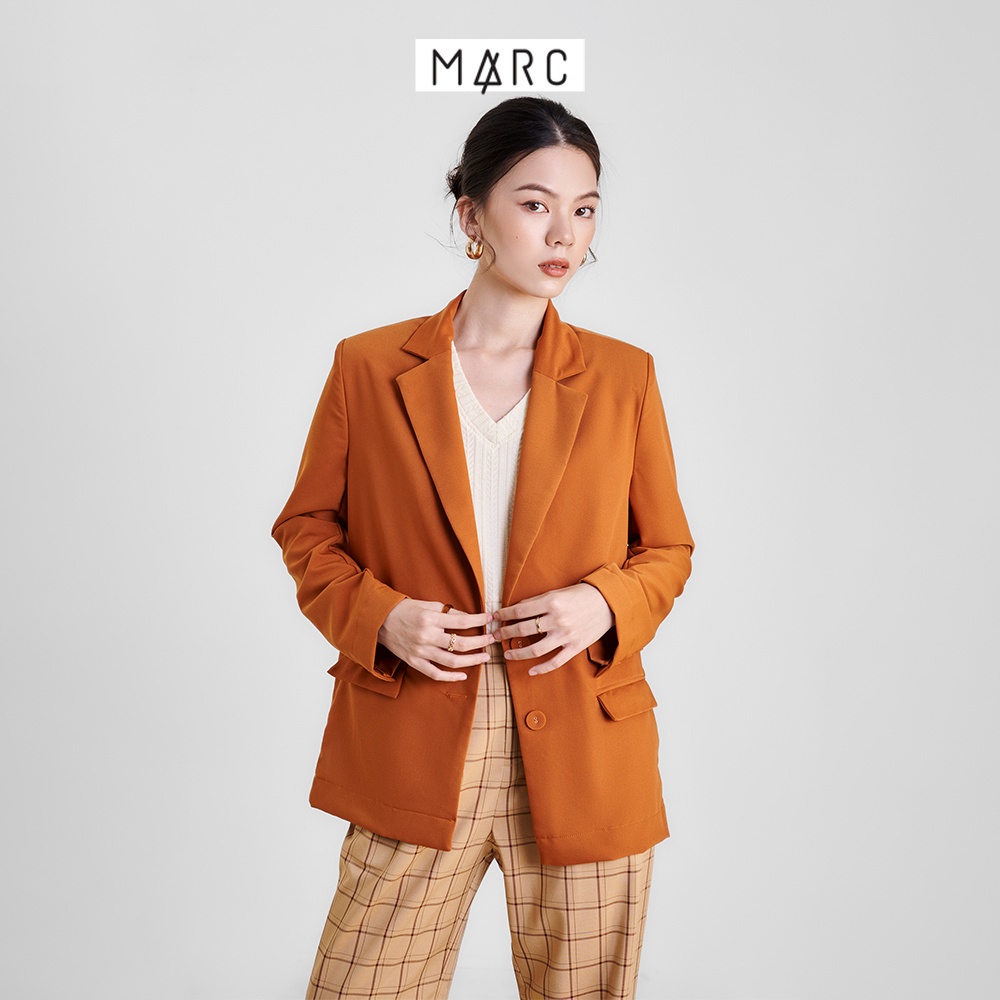 Áo blazer nữ MARC FASHION form suông cơ bản CBPH033022 | BigBuy360 - bigbuy360.vn