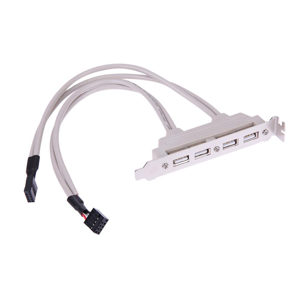 Bảng cắm USB 2.0 4 cổng tới bảng mạch chủ 9 chốt