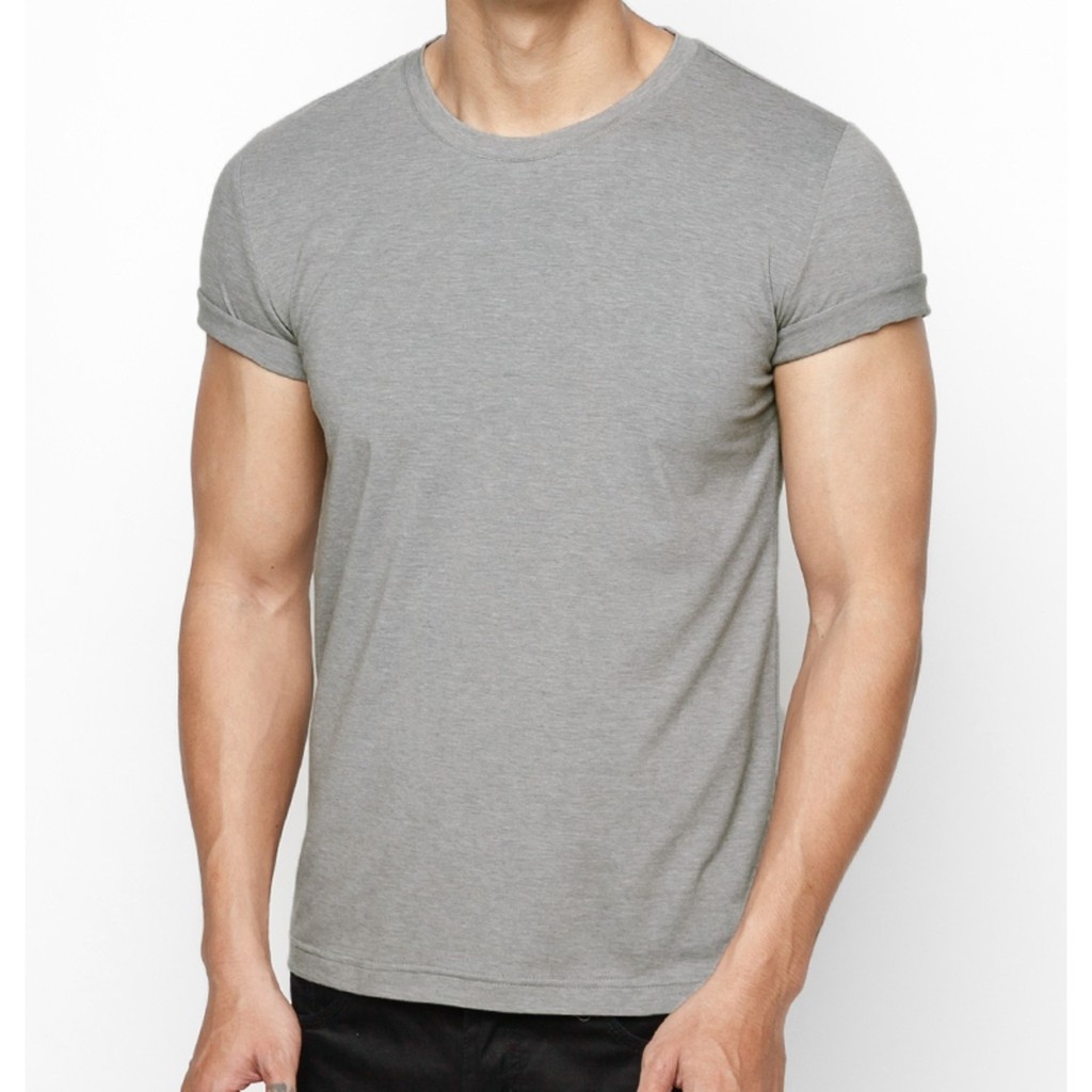 Áo phông,thun cộc tay, tay lỡ trơn cổ tròn chất vải cotton thoáng mát, mềm mỏng | BigBuy360 - bigbuy360.vn