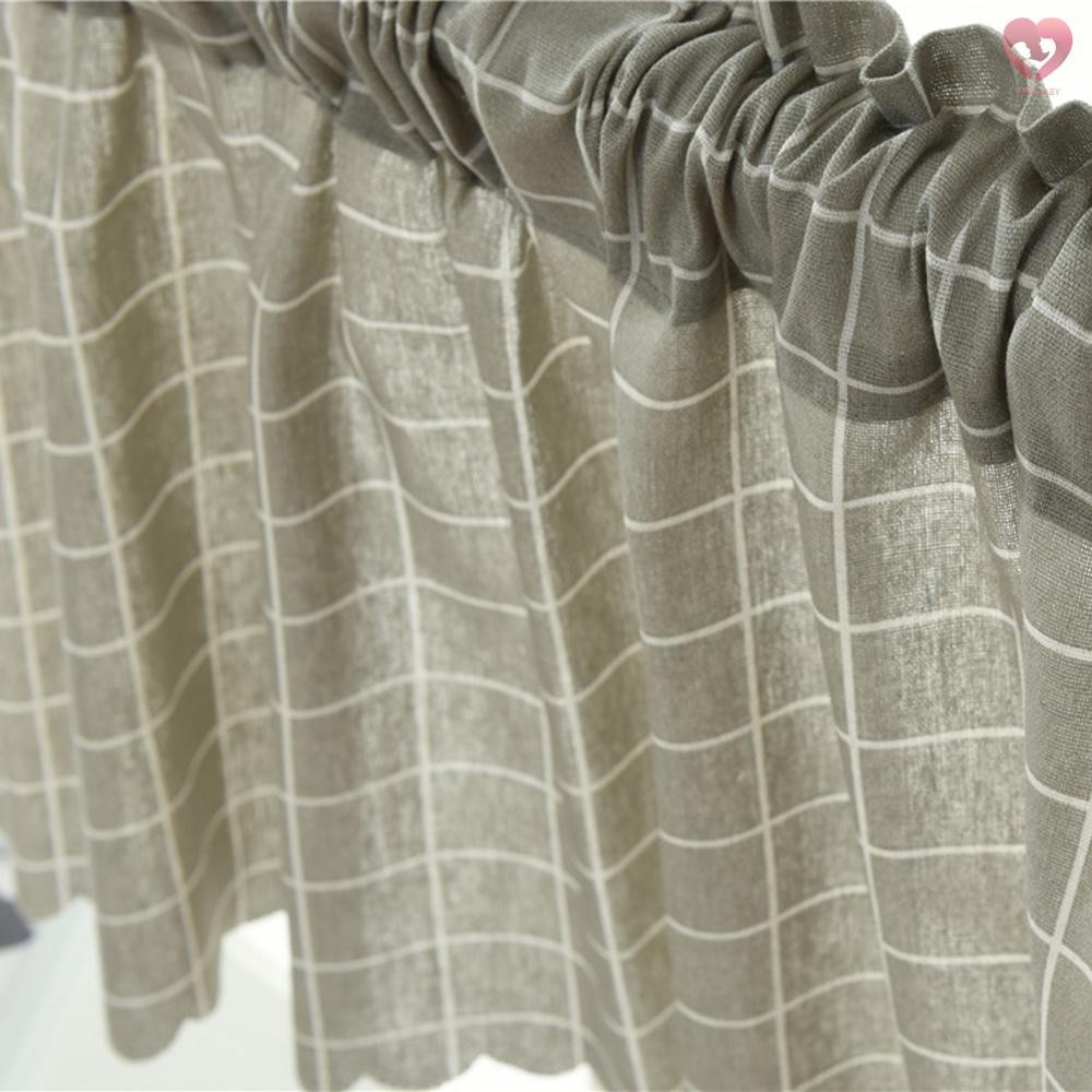 rèm cửa sổ Ngắn Họa Tiết Kẻ Sọc 18 &quot;X59&quot;