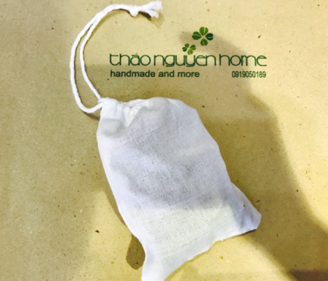 Túi lọc trà mini 7x9cm (bộ 12c)