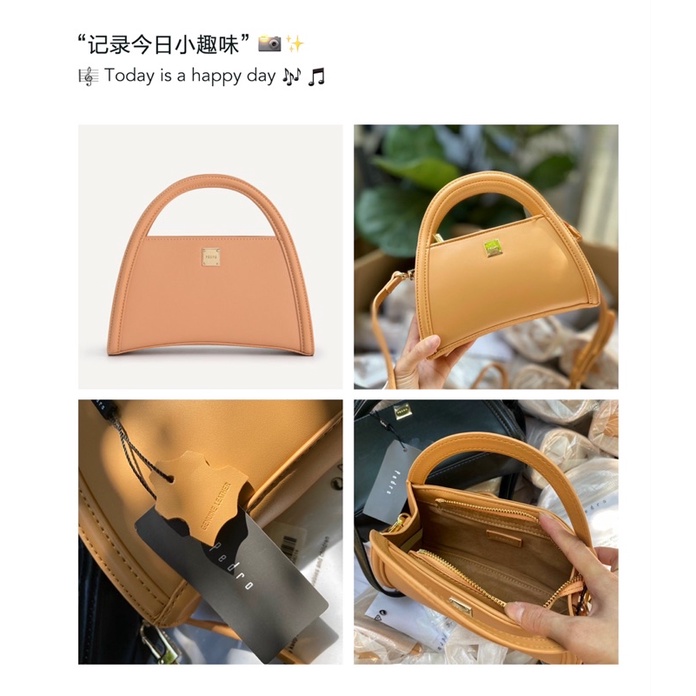 - Túi đeo chéo nữ mini Pedrio mini leather shoulder bag-3 màu-ib chọn màu