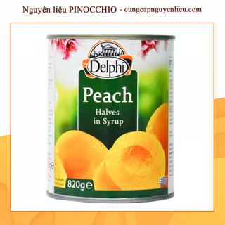 Đào Ngâm Nước Đường Delphi 820gr