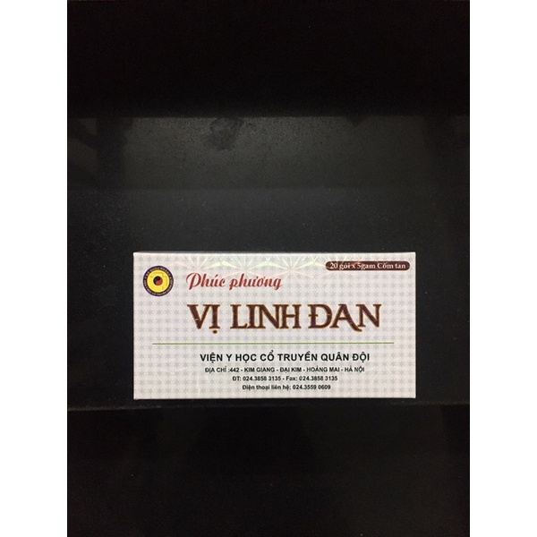 Phức phương vị linh đan - viện YHCT quân đội