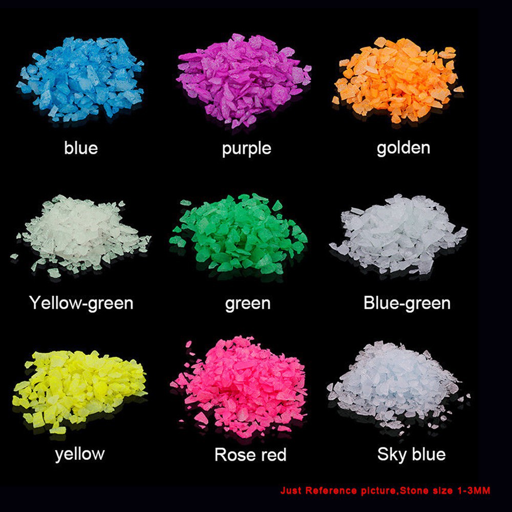 Đá Cuội Phát Sáng Trong Đêm Dùng Trang Trí Bể Cá