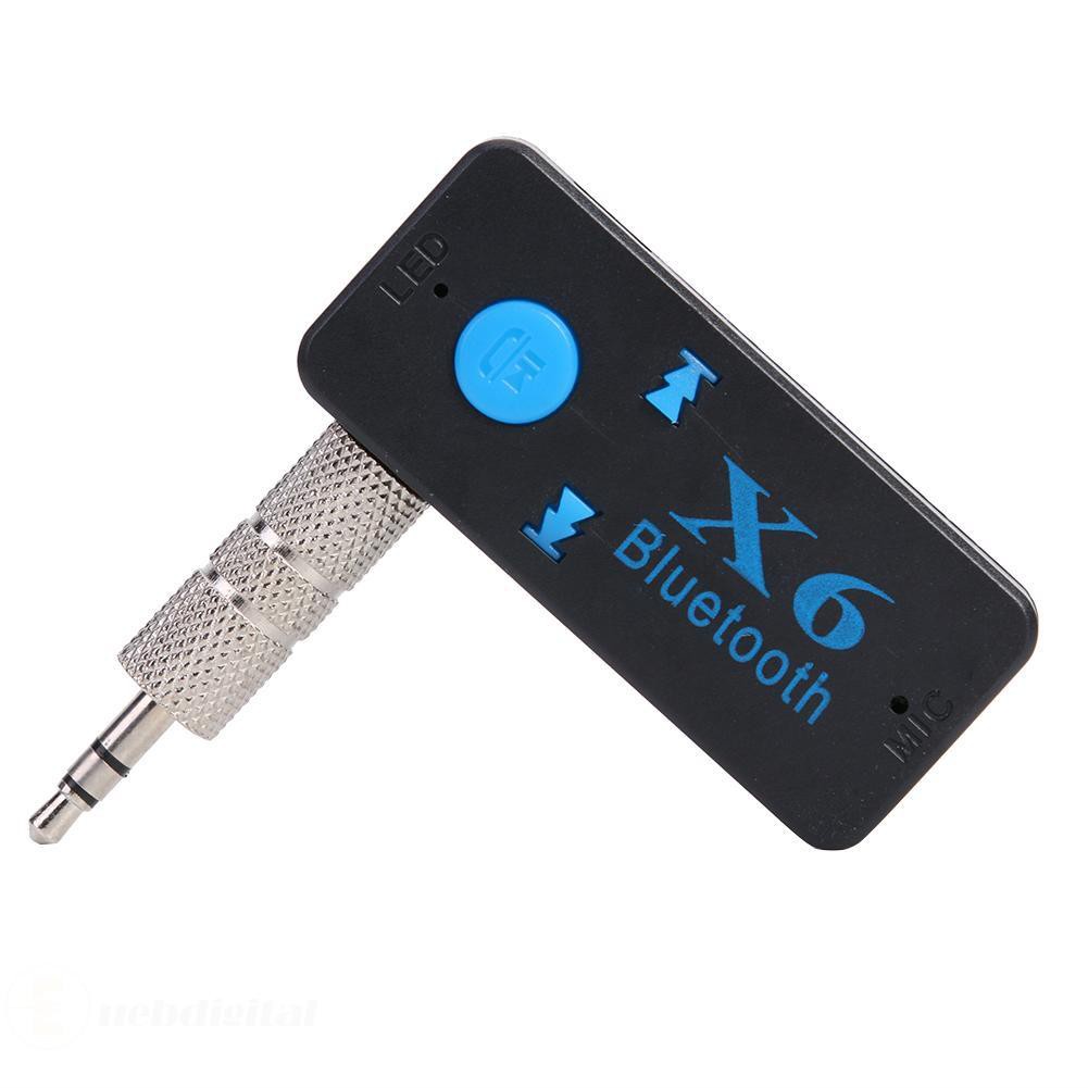 X6 Wireless 3.5mm AUX Audio Receiver Bluetooth 4.2 Adapter Support TF Card