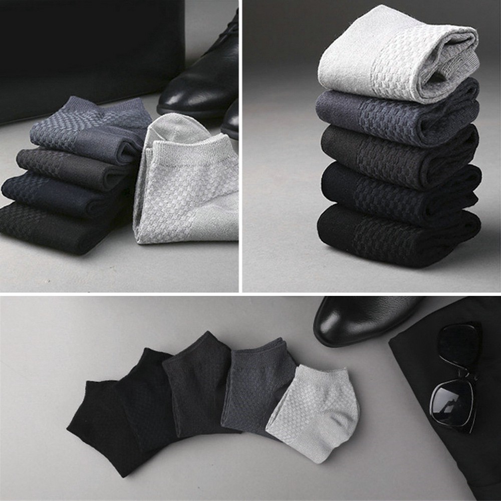 Đôi vớ sợi tre cotton thoáng khí thoải mái dành cho nam