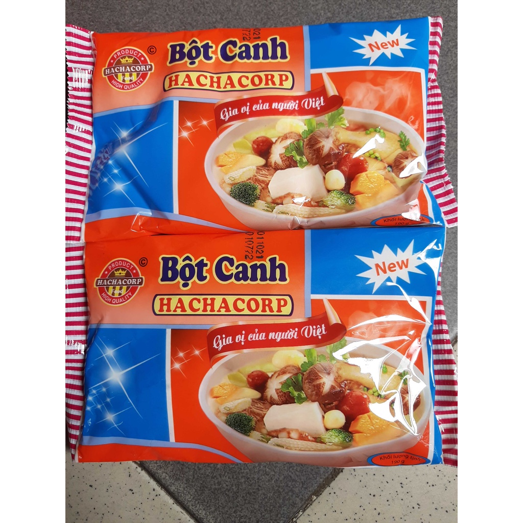 Bột canh Hải Châu Mới 190g I ốt và không I ốt