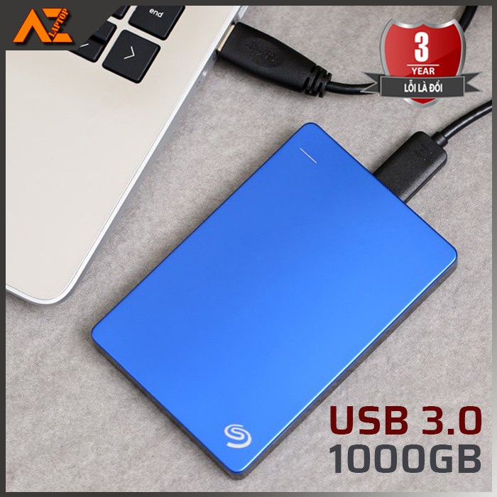 Ổ cứng di động Seagate Backup Slim 1TB. Bảo hành 36 tháng ( lỗi là đổi )