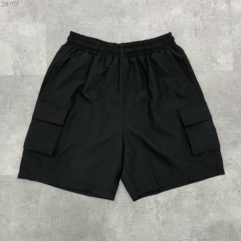 Quần Short kaki túi hộp Unisex