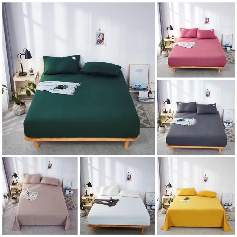 Ga chun trải đệm Cotton Tici ( không kèm vỏ gối), drap nệm bo chun đủ kích thước chất Cotton mềm mát. | BigBuy360 - bigbuy360.vn