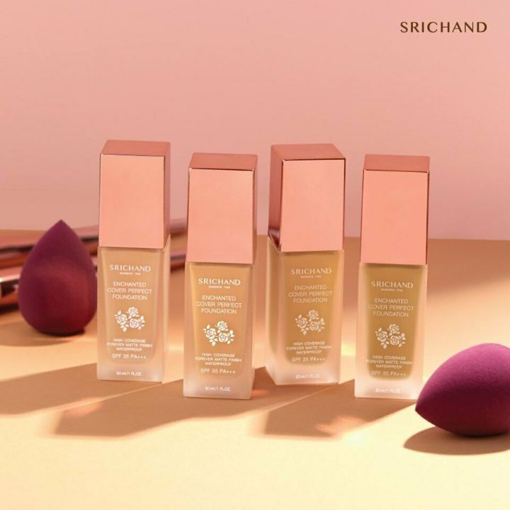 Kem nền Srichand Enchanted Cover Perfect Foundation SPF35 PA+++ 30ml | BigBuy360 - bigbuy360.vn