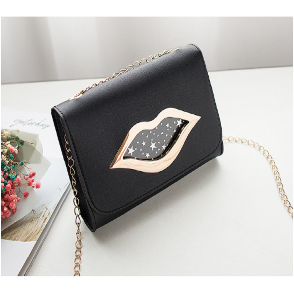 Túi đeo vai đôi môi mỹ nhân cực đẹp phong cách Hàn Quốc BÁN LÃI TÌNH CẢM | BigBuy360 - bigbuy360.vn