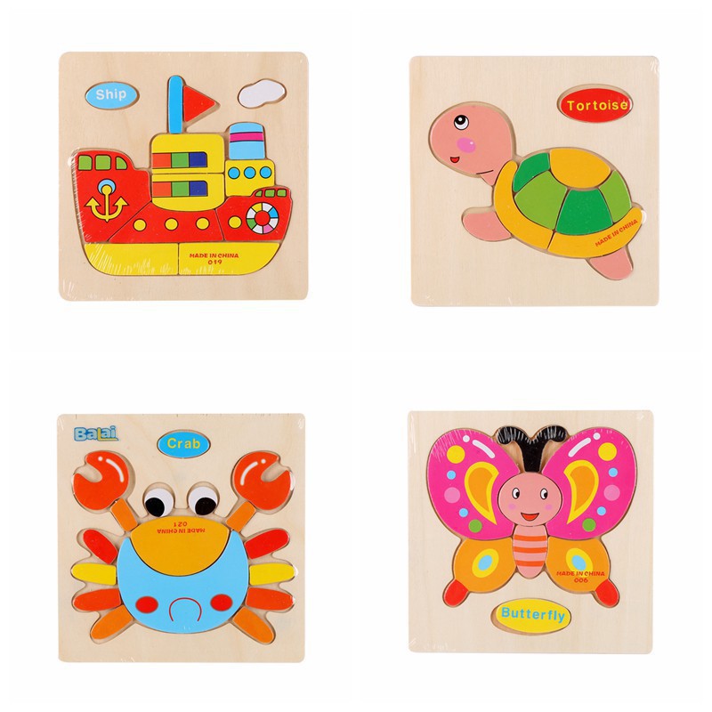 Bộ đồ chơi lắp ghép bằng gỗ sáng tạo vui nhộn cho bé ( có nhiều mẫu lựa chọn)