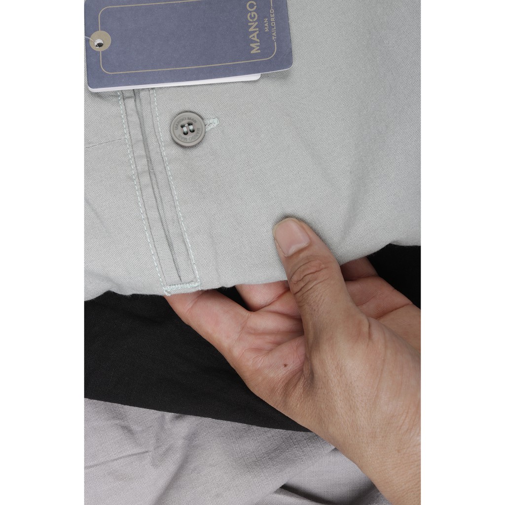 Quần short Linen trơn màu hàng việt nam (đũi short nam) | BigBuy360 - bigbuy360.vn