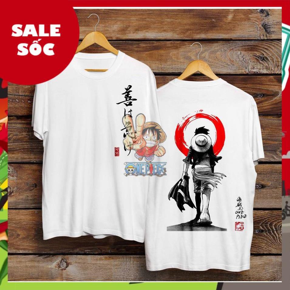 (SALE SỐC) Áo thun Unisex One Pice ( Có size tay lỡ )