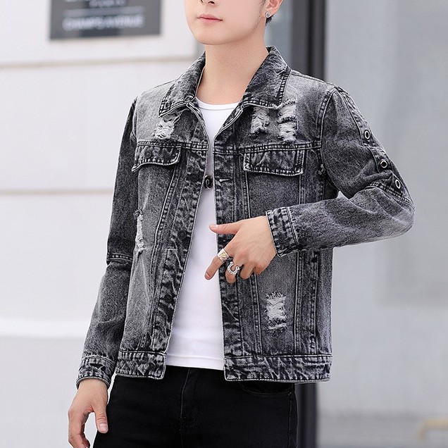 Áo Khoác Nam Jean Chất Bò Dày Ấm | BigBuy360 - bigbuy360.vn