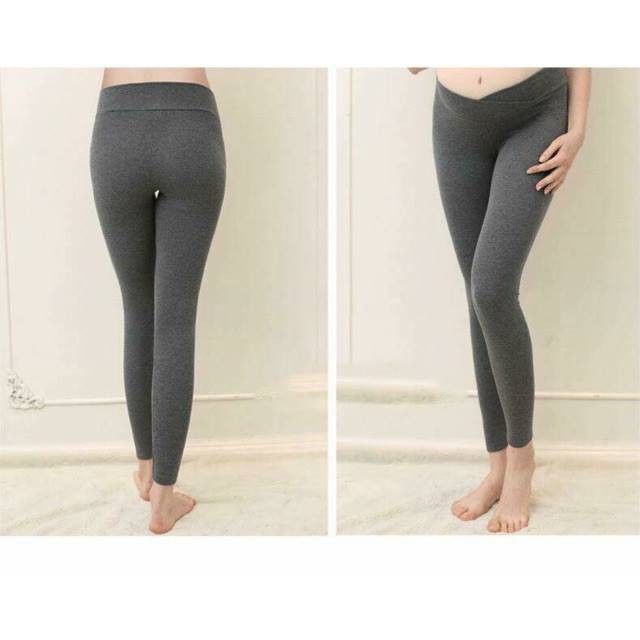 QUẦN LEGGING BẦU CẠP CHÉO