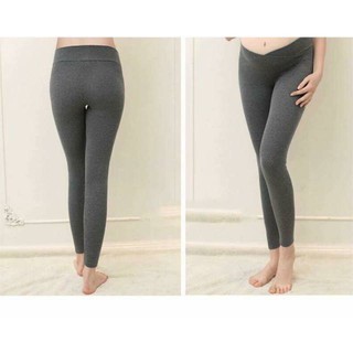 Quần legging bầu cạp chéo