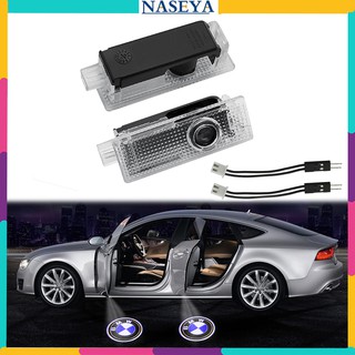Set 2 đèn led chiếu sáng gắn cửa xe ô tô bmw e90 e91 e92 e93 m3 e60 e61 f10 f07 m5 e63 e64 f12 f13 m6
