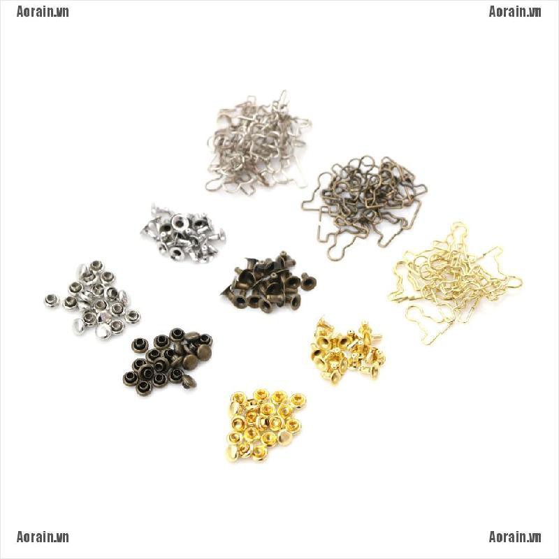 Set 20 Khóa Kim Loại Mini 9mm Cho Búp Bê BJD 1 / 6