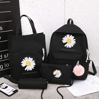 Balo Thời Trang Set 4 Món Hoa Cúc