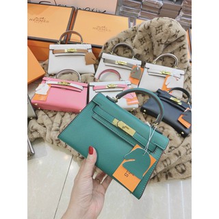 Túi Xách Nữ Kelly Size 19 Da Sần