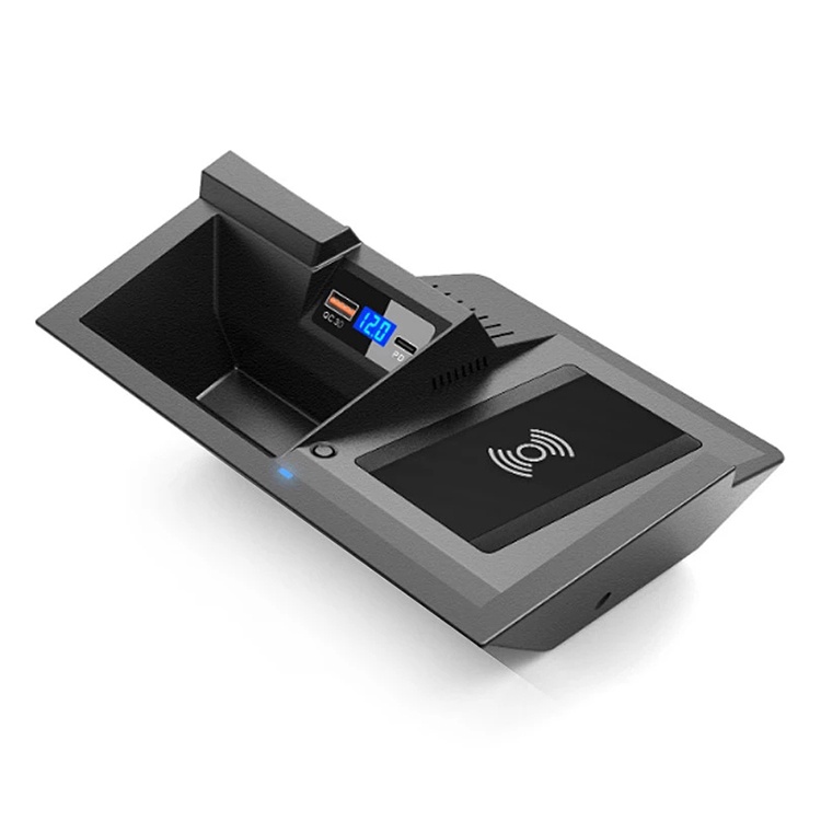 Bộ Sạc Nhanh Không Dây QI 15W Cho Mazda CX-5 CX5 KF 2017 / 2018 / 2019 / 2020 / 2021