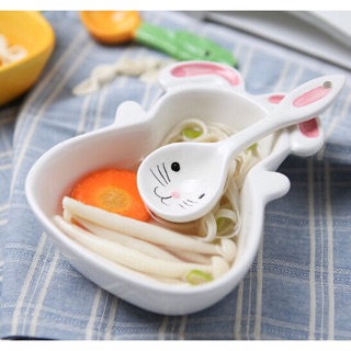 Bát sứ thỏ, cà rốt