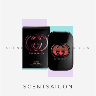 -𝑺𝒄𝒆𝒏𝒕𝒔𝒂𝒊𝒈𝒐𝒏- Mẫu Thử Nước Hoa Nữ Gucci Guilty Black 5ml/10ml/20ml
