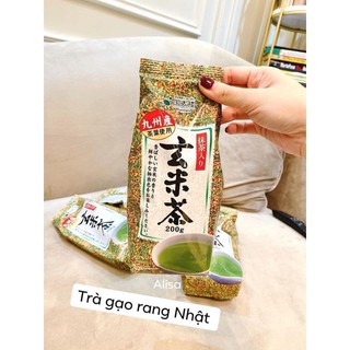 Trà xanh gạo lứt Nhật Bản