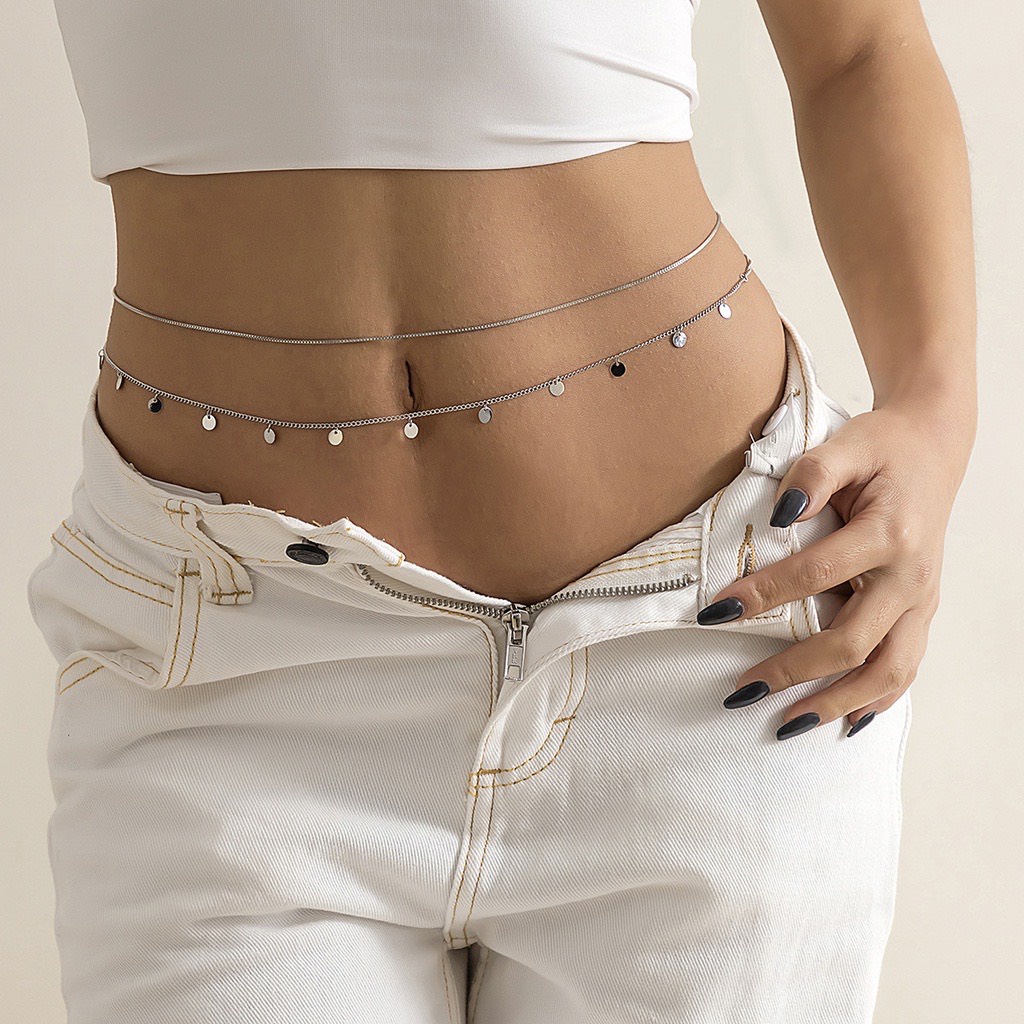 Dây chuyền đeo bụng, đeo eo, body chain cho nữ