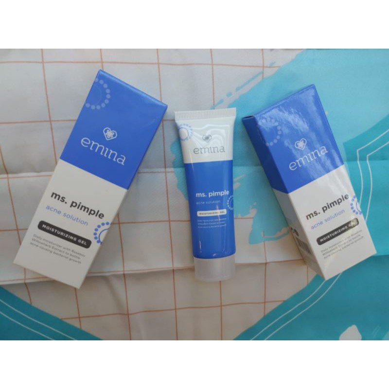 (hàng Mới Về) Gel Trị Mụn Dưỡng Ẩm Emina Ms