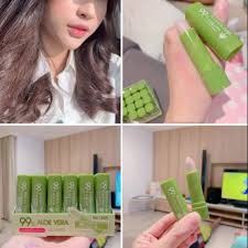 Son dưỡng môi Nha đam Hasaya Girl Aloe Vera 99% Thái Lan