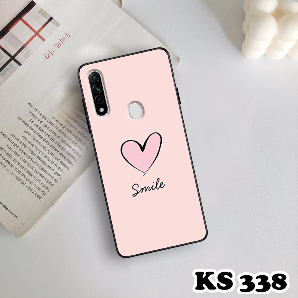 Ốp lưng Oppo A8 - Oppo A31 2020 - Oppo A91 - Ốp in hình LoveSmile - Chất liệu TPU cao cấp chống sốc