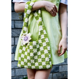 Túi Đeo Patchwork Crochet Mini Bag.
