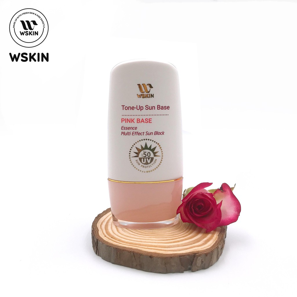 Kem Chống Nắng Nâng Tone, Chống Nước Wskin - 50ml